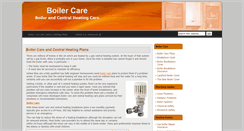 Desktop Screenshot of boiler-care.co.uk