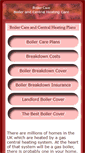 Mobile Screenshot of boiler-care.co.uk